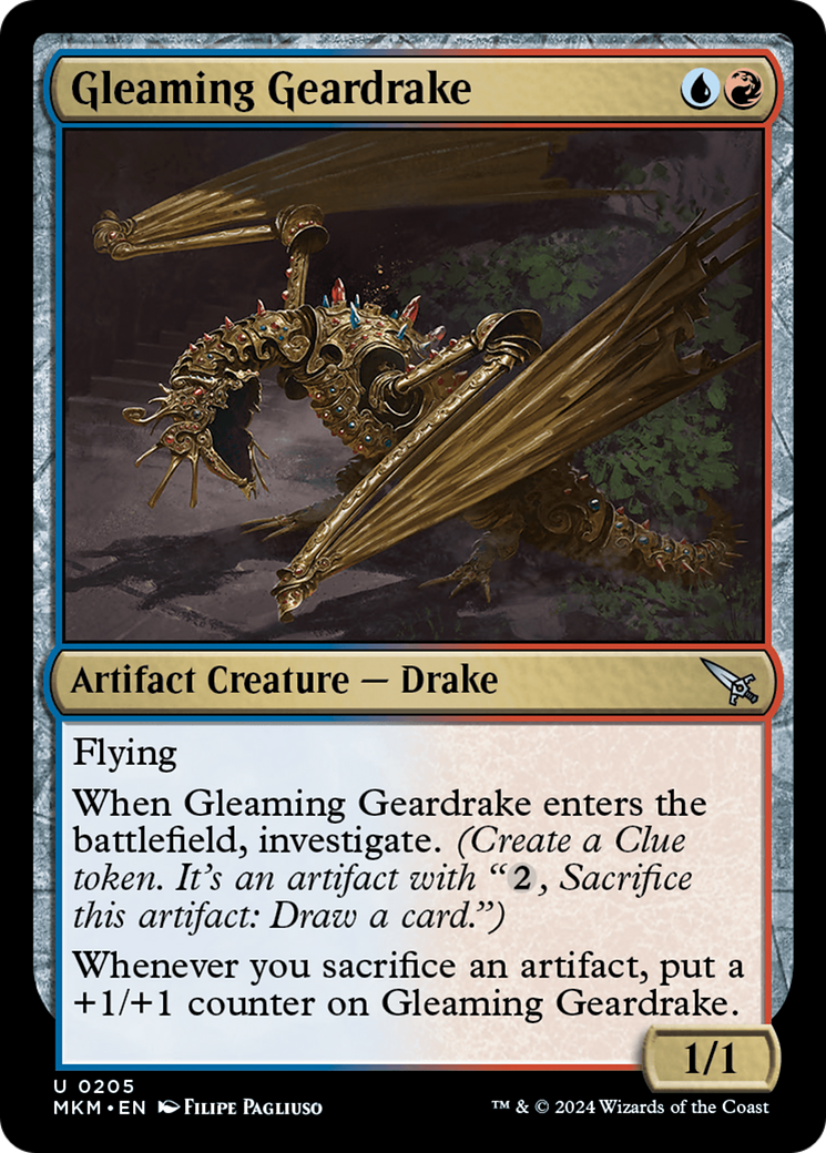 Gleaming Geardrake [Murders at Karlov Manor] | Good Games Morley