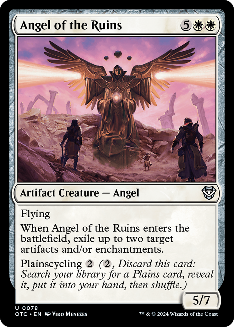 Angel of the Ruins [Outlaws of Thunder Junction Commander] | Good Games Morley