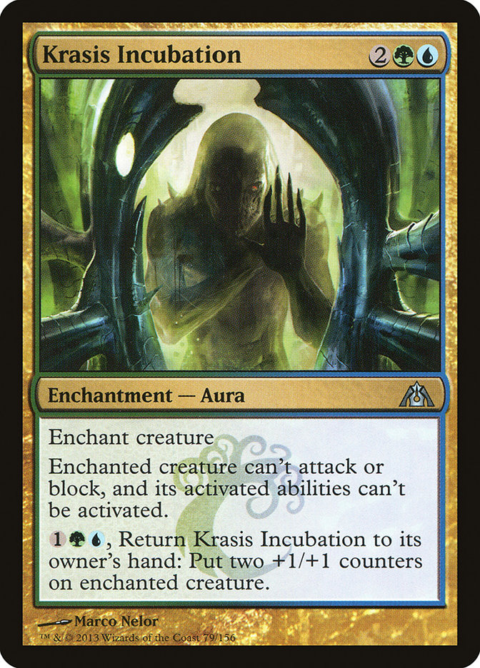 Krasis Incubation 79/156 (Dragon's Maze)  - Foil | Good Games Morley