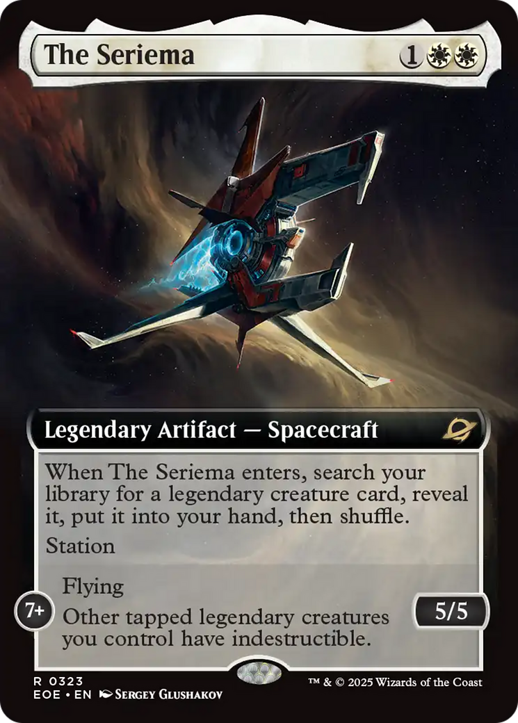 The Seriema (Extended Art) [Edge of Eternities] | Good Games Morley