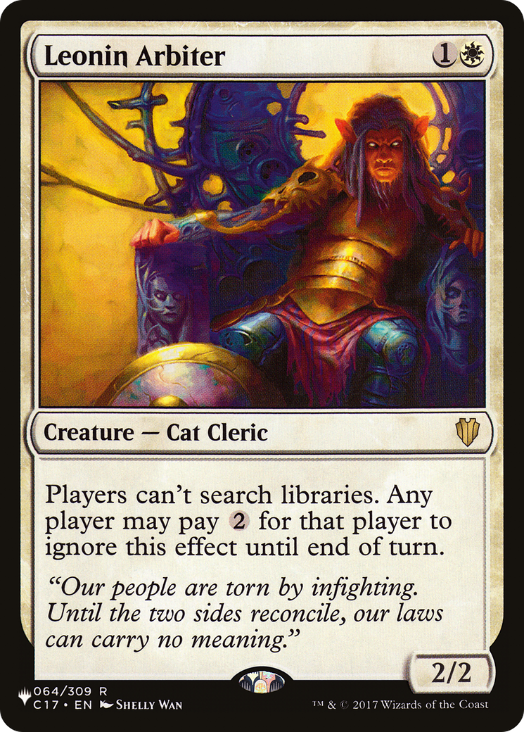 Leonin Arbiter [The List] | Good Games Morley