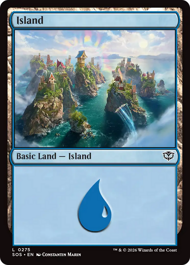 Island (0275) [Secrets of Strixhaven] | Good Games Morley