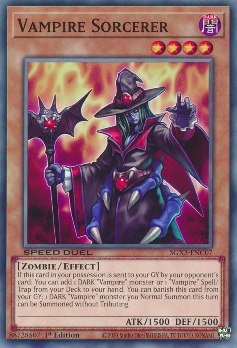Vampire Sorcerer [SGX3-ENC07] Common | Good Games Morley