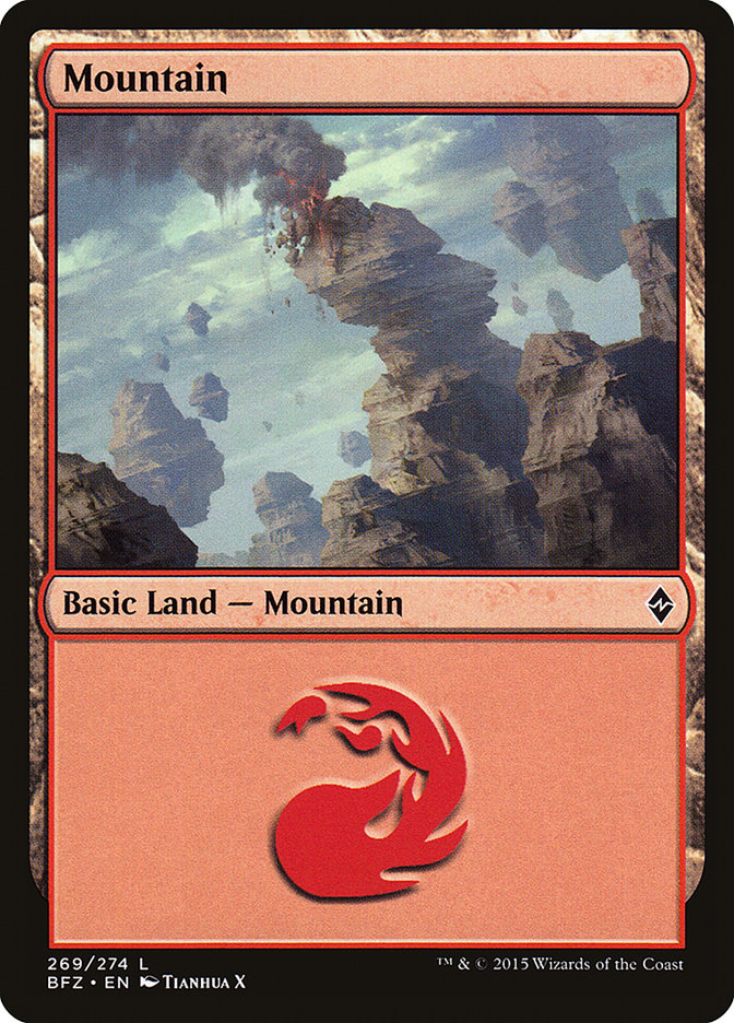 Mountain (269) [Battle for Zendikar] | Good Games Morley