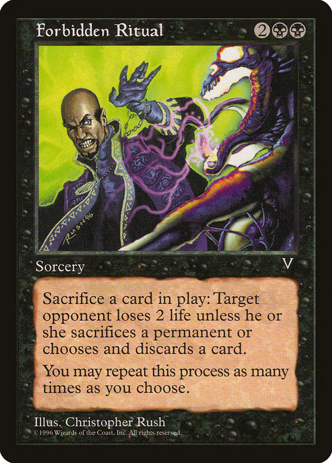 Forbidden Ritual 60/167 (Visions)  | Good Games Morley