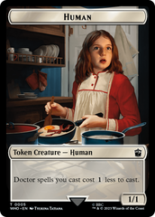 Human (0005) // Treasure (0029) Double-Sided Token [Doctor Who Tokens] | Good Games Morley