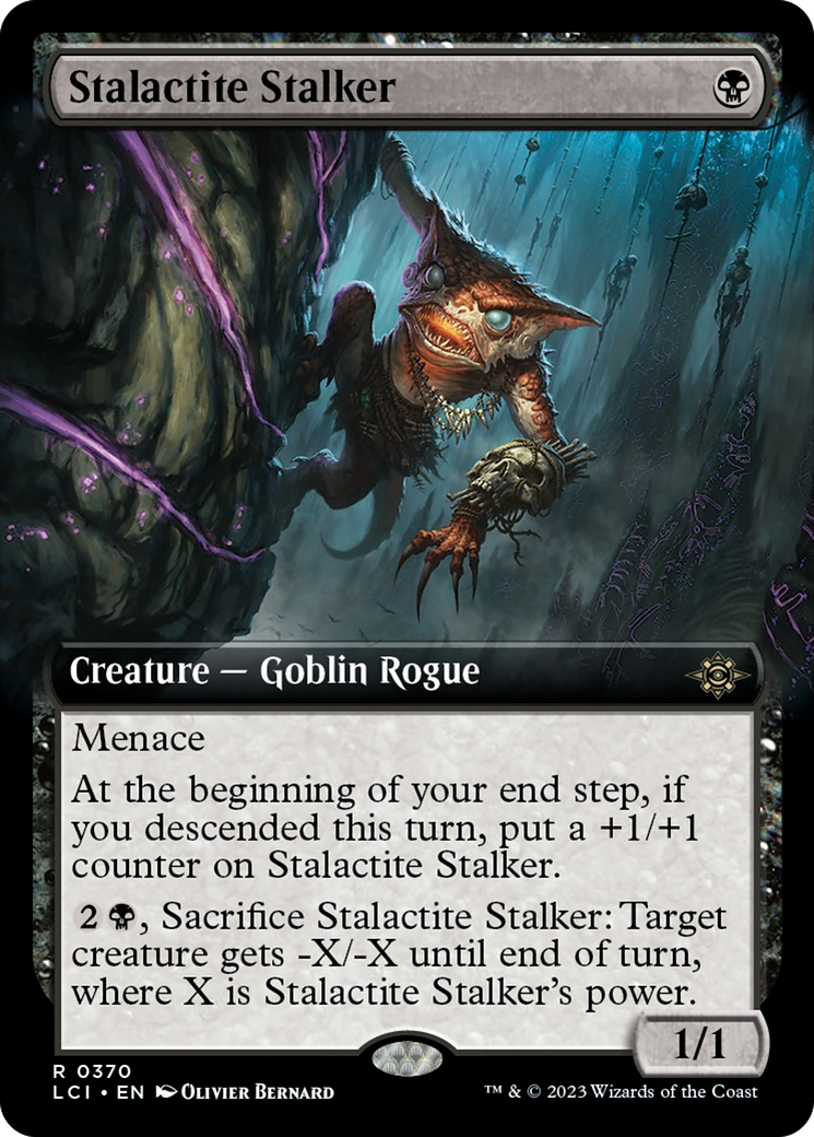 Stalactite Stalker (Extended Art) [The Lost Caverns of Ixalan] | Good Games Morley