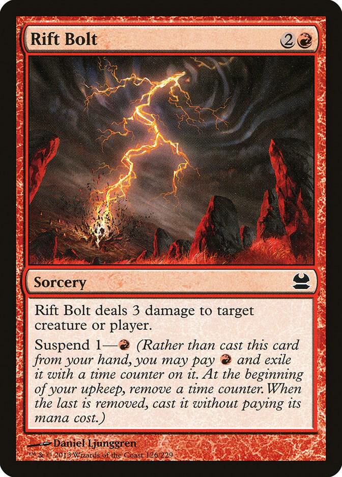 Rift Bolt 126/229 (Modern Masters)  - Foil | Good Games Morley