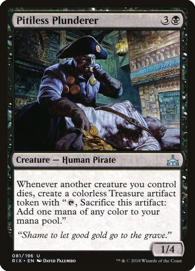 Pitiless Plunderer 81/196 (Rivals of Ixalan)  | Good Games Morley