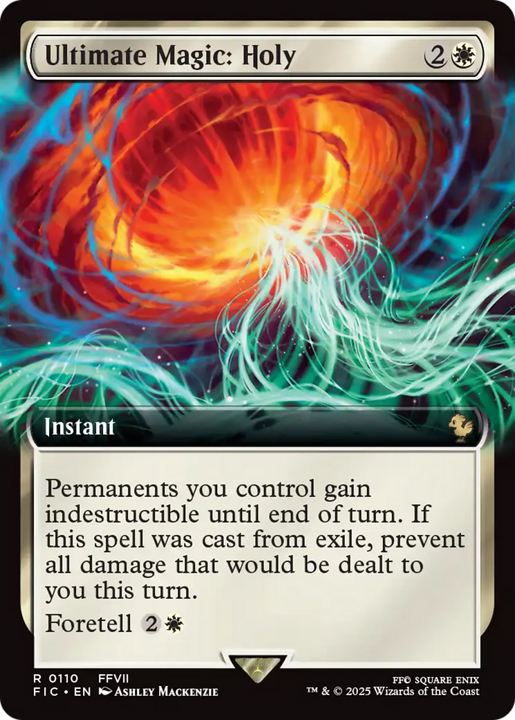 Ultimate Magic: Holy (Extended Art) [FINAL FANTASY Commander] | Good Games Morley