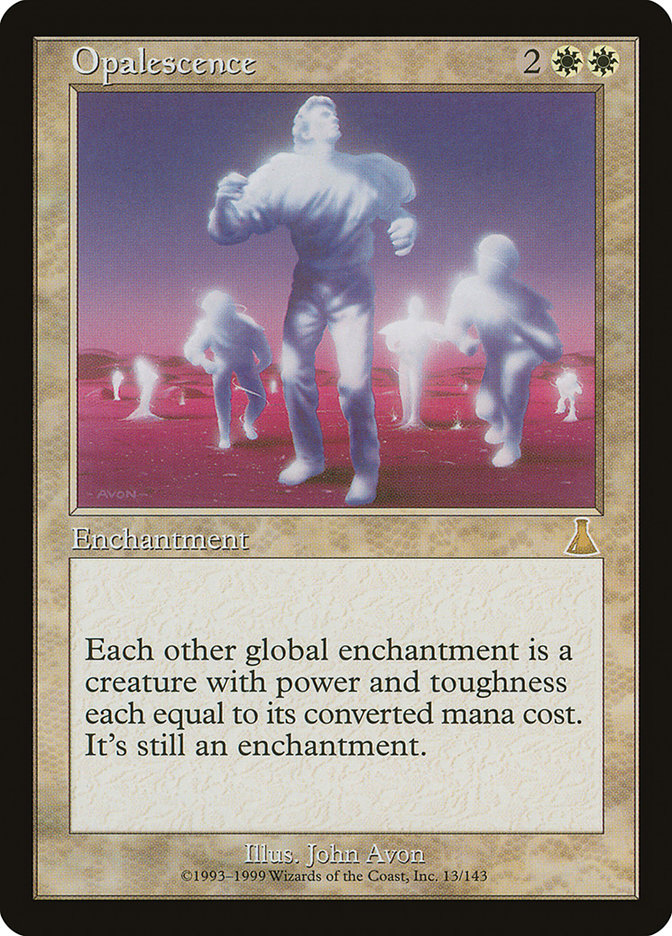 Opalescence 13/143 (Urza's Destiny)  | Good Games Morley