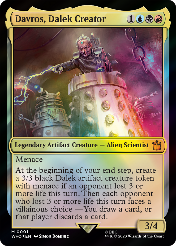 Davros, Dalek Creator [Doctor Who] | Good Games Morley