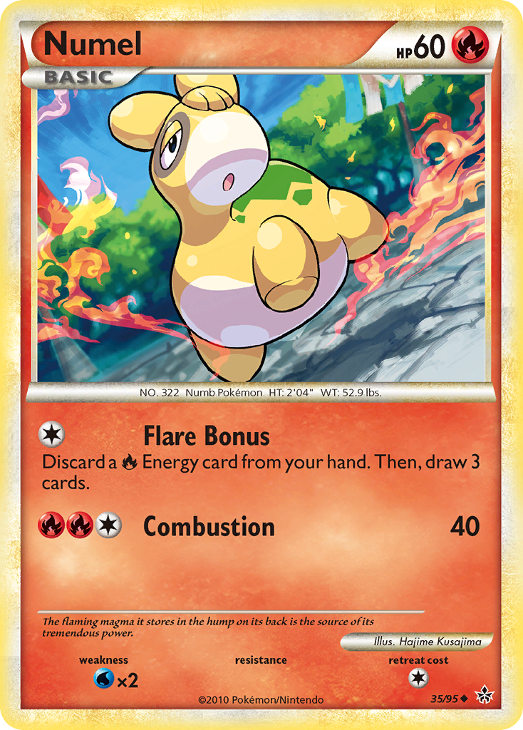 Numel (35/95) [HeartGold & SoulSilver: Unleashed] | Good Games Morley