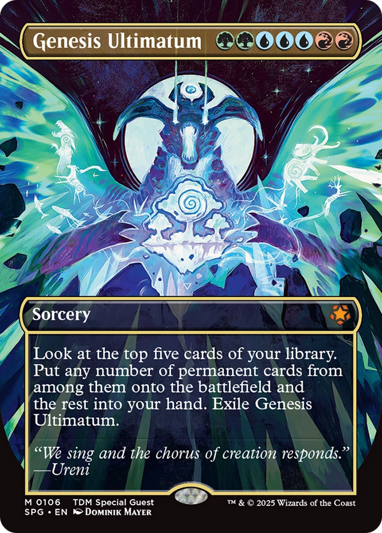 Genesis Ultimatum (Borderless) [Tarkir: Dragonstorm Special Guests] | Good Games Morley
