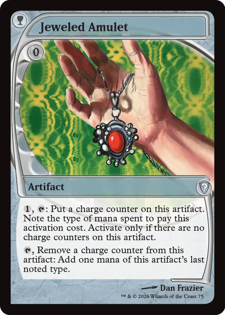 Jeweled Amulet (Future Sight) [Mystery Booster: Commander Edition] | Good Games Morley