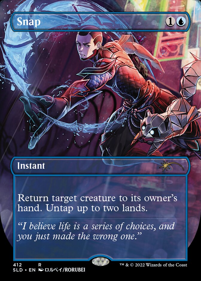 Snap (Borderless) [Secret Lair Drop Series] | Good Games Morley