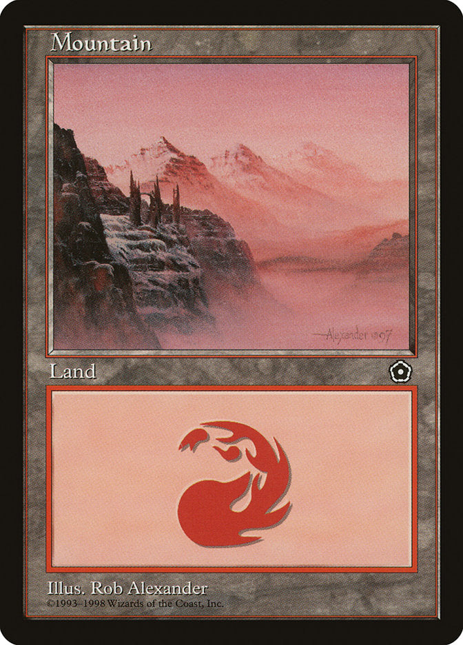 Mountain (Signature on Right) [Portal Second Age] | Good Games Morley