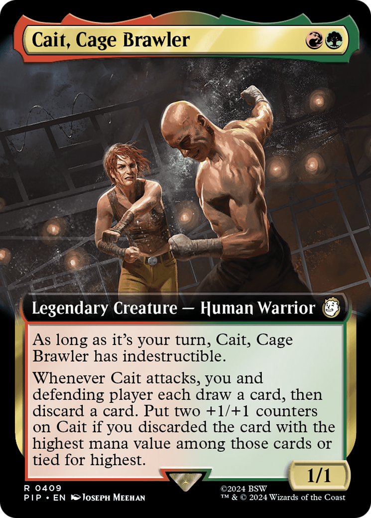 Cait, Cage Brawler (Extended Art) [Fallout] | Good Games Morley