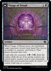 Visage of Dread // Dread Osseosaur [The Lost Caverns of Ixalan] | Good Games Morley