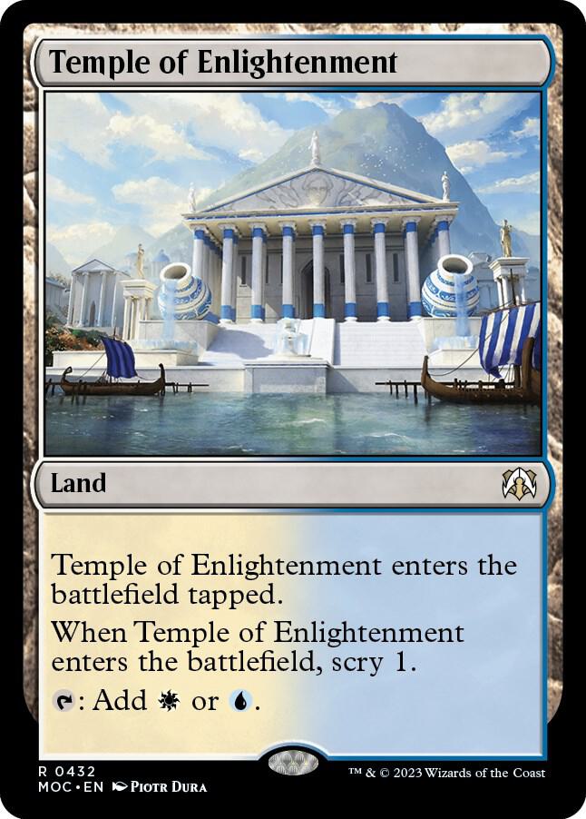 Temple of Enlightenment 432/444 (Commander: March of the Machine)  | Good Games Morley