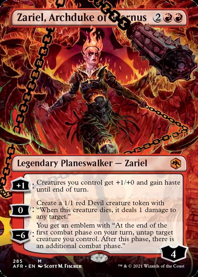 Zariel, Archduke of Avernus (Borderless) [Dungeons & Dragons: Adventures in the Forgotten Realms] | Good Games Morley