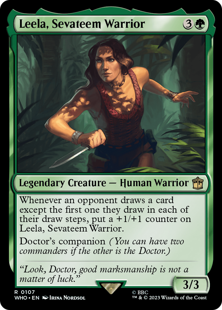 Leela, Sevateem Warrior [Doctor Who] | Good Games Morley