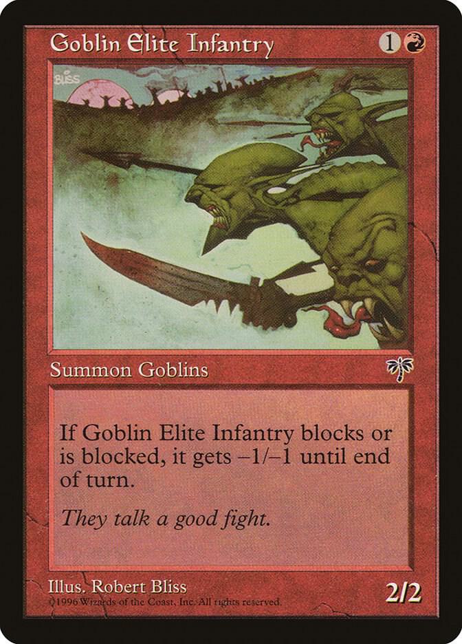 Goblin Elite Infantry 177/350 (Mirage)  | Good Games Morley