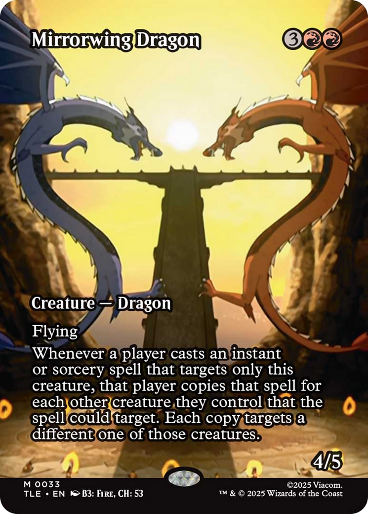 Mirrorwing Dragon (Borderless) [Avatar: The Last Airbender: Eternal-Legal] | Good Games Morley