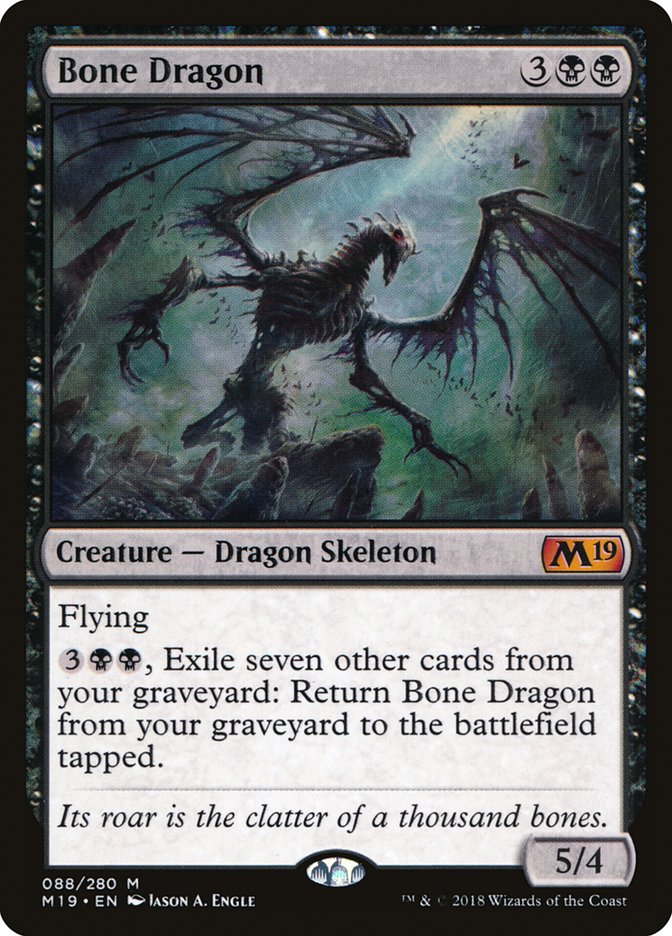 Bone Dragon 88/280 (Core Set 2019)  | Good Games Morley