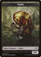 Cat // Germ Double-Sided Token [Double Masters Tokens] | Good Games Morley