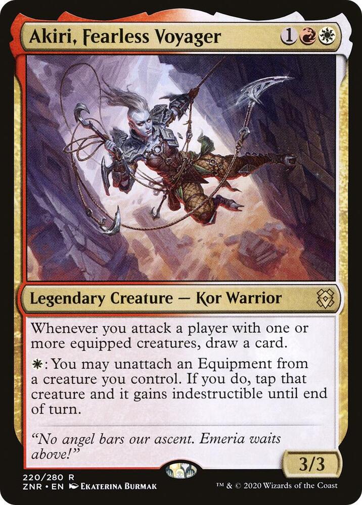 Akiri, Fearless Voyager 220/280 (Zendikar Rising)  | Good Games Morley