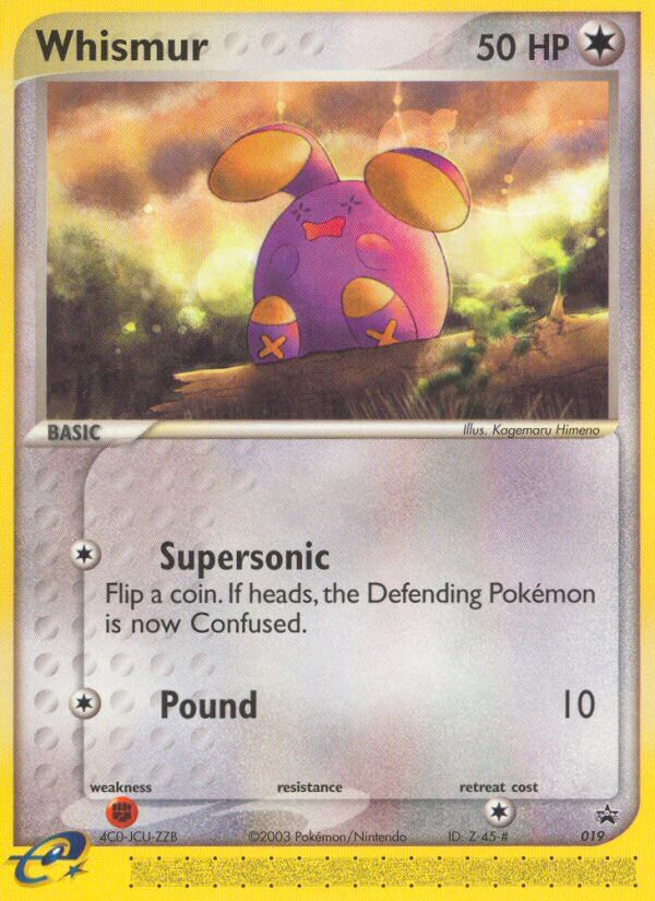 Whismur (019) [Nintendo: Black Star Promos] | Good Games Morley