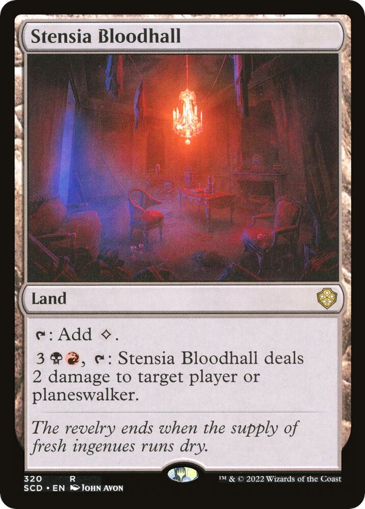 Stensia Bloodhall 320/352 (Starter Commander Decks)  | Good Games Morley