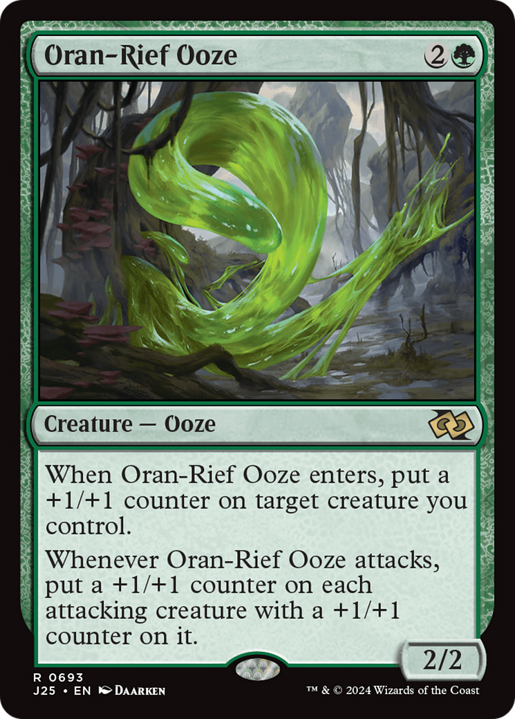 Oran-Rief Ooze [Foundations Jumpstart] | Good Games Morley