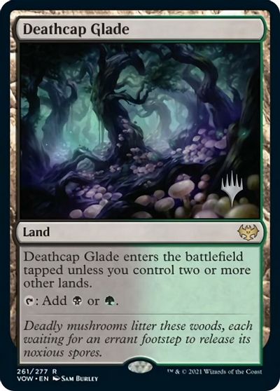 Deathcap Glade (Promo Pack) [Innistrad: Crimson Vow Promos] | Good Games Morley