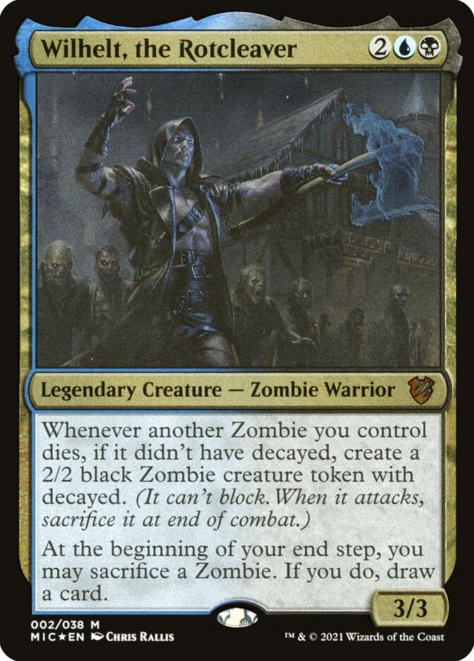 Wilhelt, the Rotcleaver 2 (Commander: Innistrad: Midnight Hunt)  - Foil | Good Games Morley