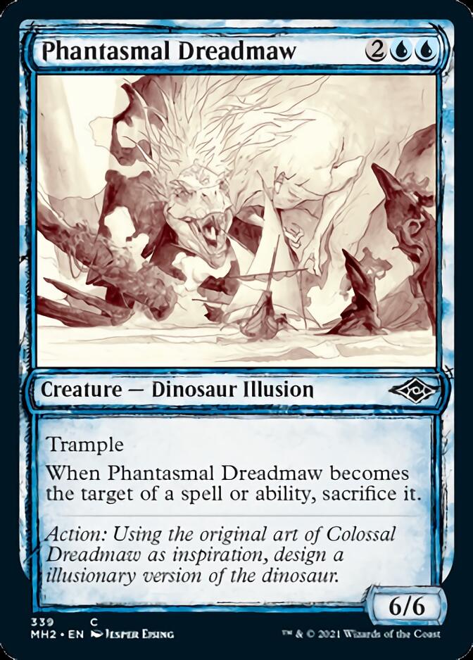 Phantasmal Dreadmaw (Sketch) [Modern Horizons 2] | Good Games Morley