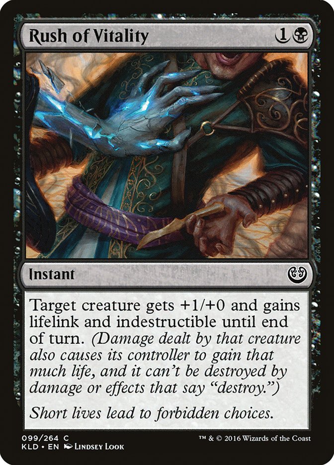 Rush of Vitality [Kaladesh] | Good Games Morley