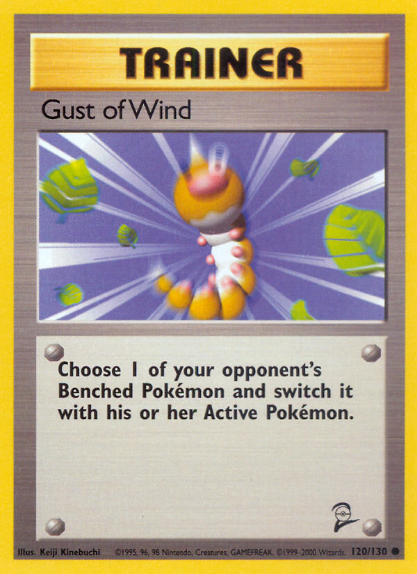 Gust of Wind (120/130) [Base Set 2] | Good Games Morley