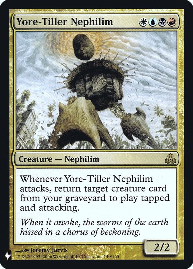 Yore Tiller Nephilim GPT-140/5075 (The List Reprints)  - Foil | Good Games Morley