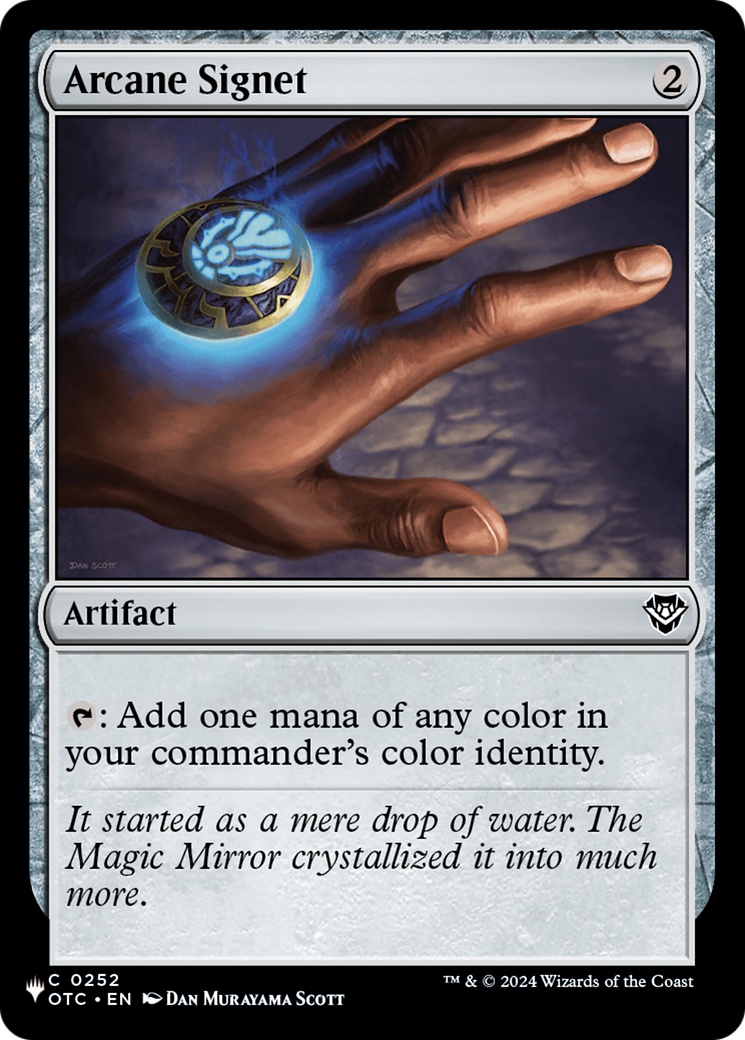 Arcane Signet (OTC) [The List] | Good Games Morley