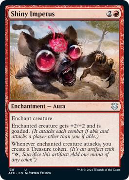 Shiny Impetus 138/62 (Commander: Adventures in the Forgotten Realms)  | Good Games Morley
