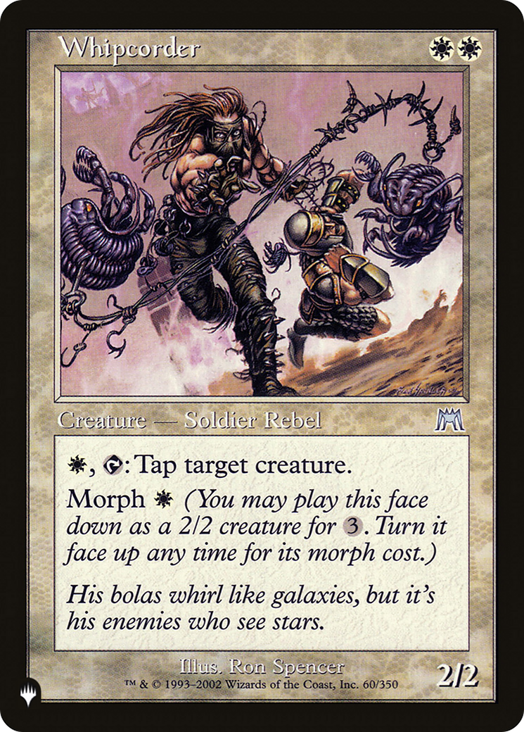 Whipcorder [The List] | Good Games Morley