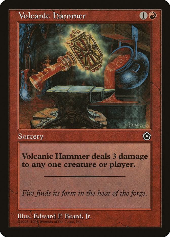 Volcanic Hammer 119/165 (Portal Second Age)  | Good Games Morley