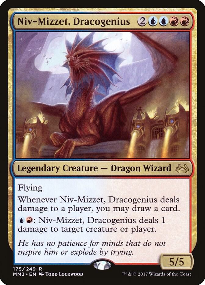 Niv-Mizzet, Dracogenius 175/249 (Modern Masters 2017)  - Foil | Good Games Morley