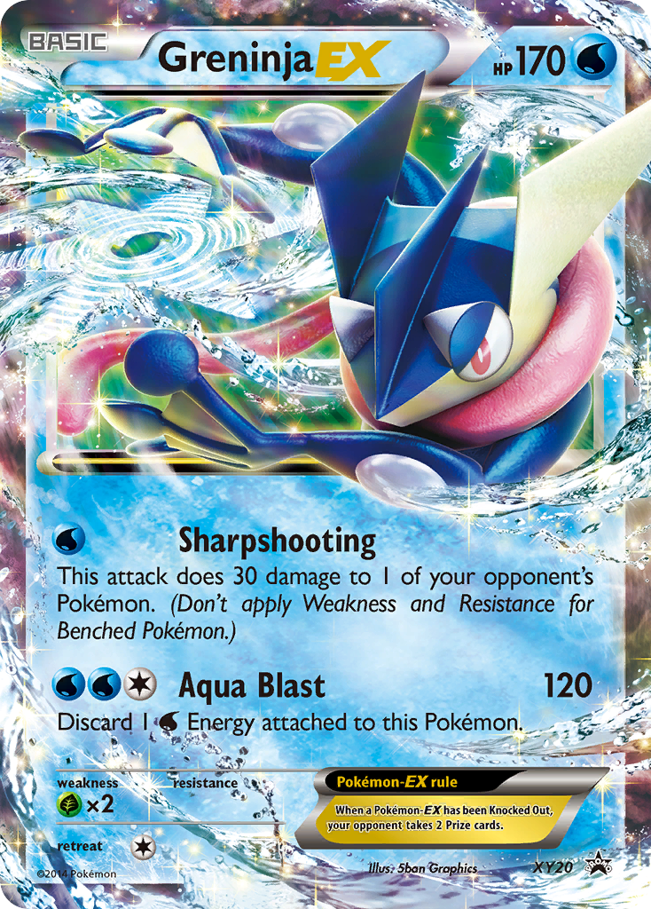 Greninja EX (XY20) [XY: Black Star Promos] | Good Games Morley