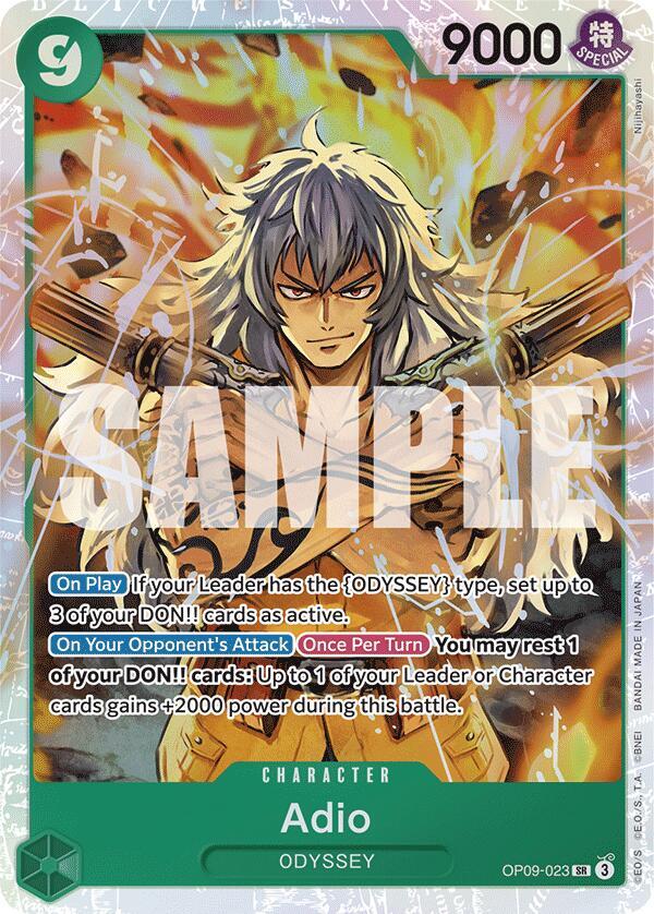 Adio OP09-023 (Emperors in the New World)  - Foil | Good Games Morley