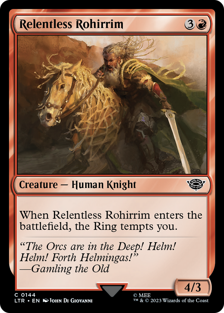 Relentless Rohirrim [The Lord of the Rings: Tales of Middle-Earth] | Good Games Morley