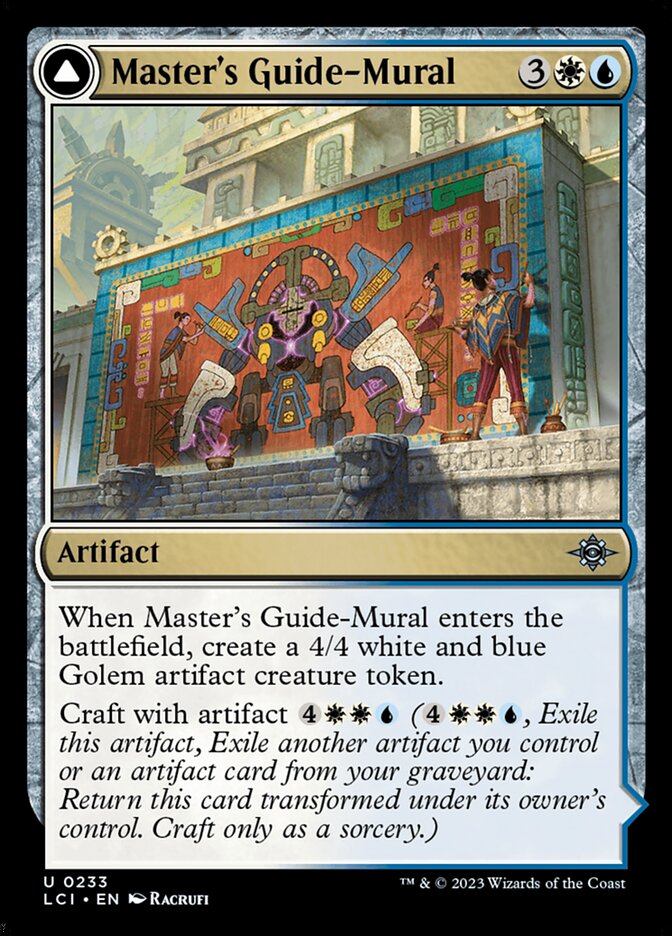 Master's Guide-Mural // Master's Manufactory 233/291 (The Lost Caverns of Ixalan)  - Foil | Good Games Morley