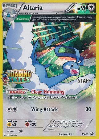 Altaria (XY46) (Staff) [XY: Black Star Promos] | Good Games Morley